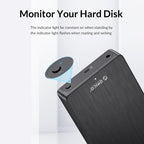 ORICO HM25U3 2.5 inch USB3.0 Micro-B Hard Drive Enclosure, EU Plug, US Plug, UK Plug, AU Plug