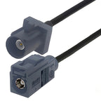 20cm Fakra A Male to Fakra A Female Extension Cable, Fakra A Male to Fakra A Female