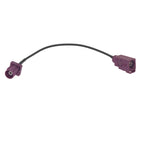 20cm Fakra D Male to Fakra D Female Extension Cable, Fakra D Male to Fakra D Female