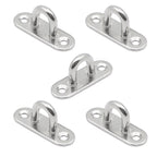 Ship Oval Door Hinges Buckle, 5 PCS 5mm 304 Stainless Steel, 5 PCS 5mm 316 Stainless Steel, 5 PCS 6mm 304 Stainless Steel, 5 PCS 6mm 316 Stainless Steel, 3 PCS 8mm 304 Stainless Steel, 3 PCS 8mm 316 Stainless Steel