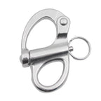2 PCS 316 Stainless Steel Fixed Spring Shackle, 35mm, 52mm