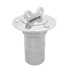Stainless Steel Yacht Universal Fuel Filler, 1-1/2 inch, 2 inch