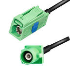 20cm Fakra N Male to Fakra N Female Extension Cable, Fakra N Male to Fakra N Female