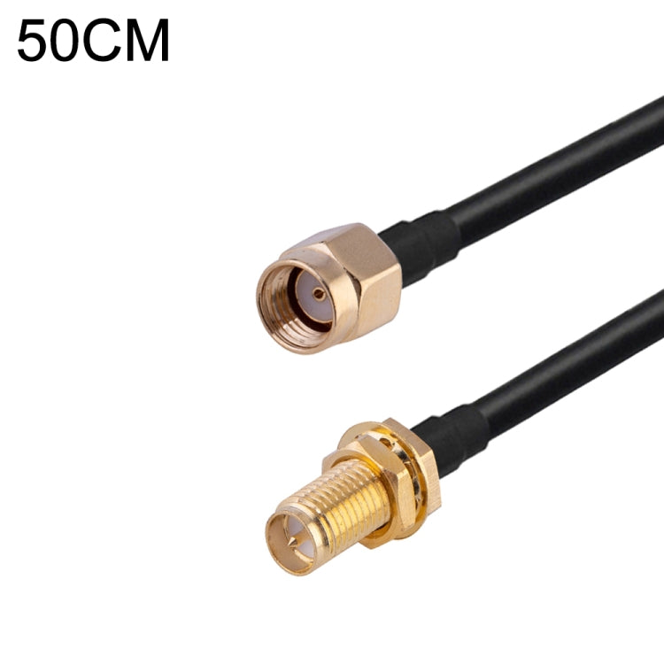 RG174 RF Coaxial Adapter Cable, Length: 50cm, 50cm RP-SMA Male to RP-SMA Female, 50cm RP-SMA Male to RP-SMA Male, 50cm RP-SMA Male to SMA Female, 50cm RP-SMA Male to SMA Male, 50cm SMA Male to SMA Female, 50cm SMA Male to RP-SMA Female                 ...