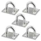 5 PCS 6mm 316 Stainless Steel Ship Square Door Hinges Buckle, 5 PCS 5mm 304 Stainless Steel, 5 PCS 5mm 316 Stainless Steel, 5 PCS 6mm 304 Stainless Steel, 5 PCS 6mm 316 Stainless Steel, 3 PCS 8mm 304 Stainless Steel, 3 PCS 8mm 316 Stainless Steel