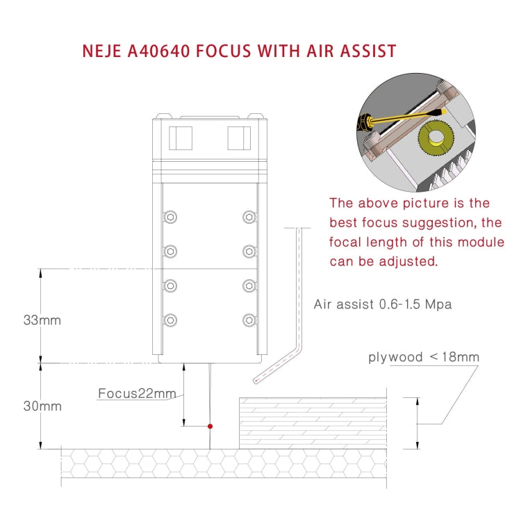 NEJE MASTER 3 MAX Laser Engraver with A40640 Dual Laser Beam Module, MASTER 3 MAX with A40640 (EU Plug), MASTER 3 MAX with A40640 (US Plug)