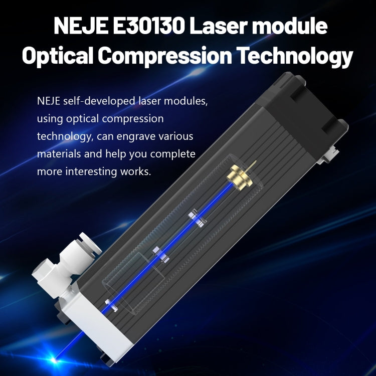 NEJE MASTER 3 MAX Laser Engraver with E30130 Laser Module, MASTER 3 MAX with E30130 (EU Plug), MASTER 3 MAX with E30130 (US Plug)
