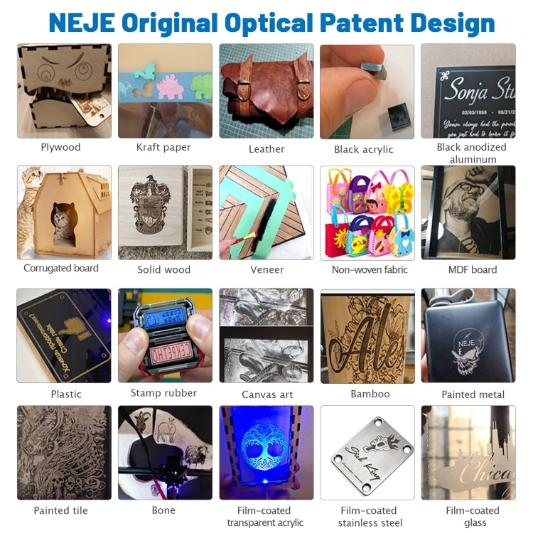 NEJE MASTER 3 MAX Laser Engraver with E30130 Laser Module, MASTER 3 MAX with E30130 (EU Plug), MASTER 3 MAX with E30130 (US Plug)