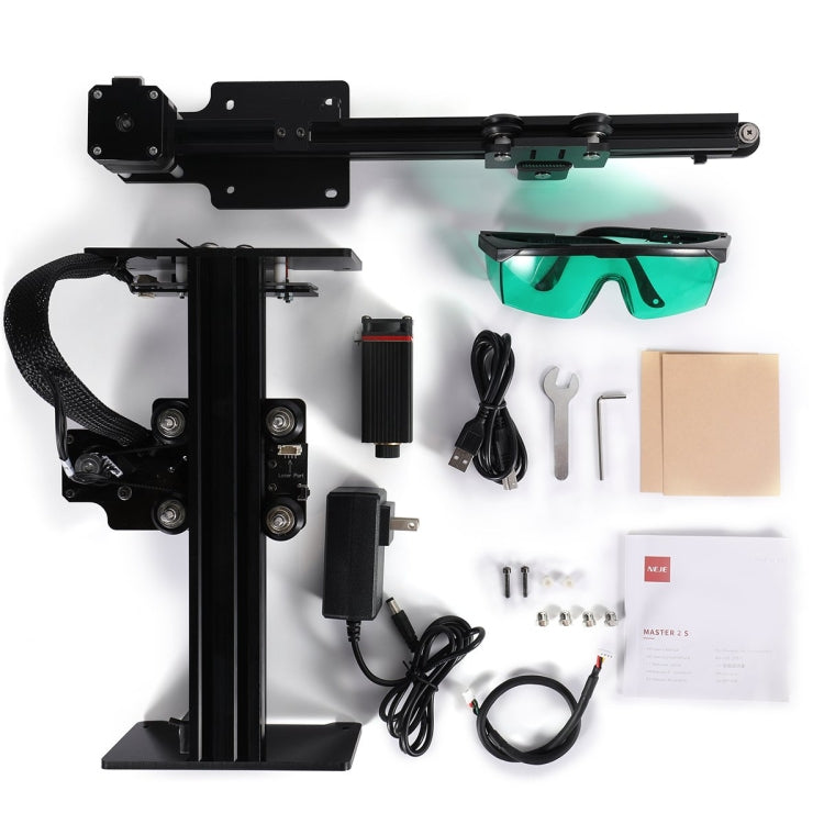 NEJE MASTER 3 Laser Engraver with N30610 Laser Module, MASTER 3 with N30610 (EU Plug), MASTER 3 with N30610 (US Plug)