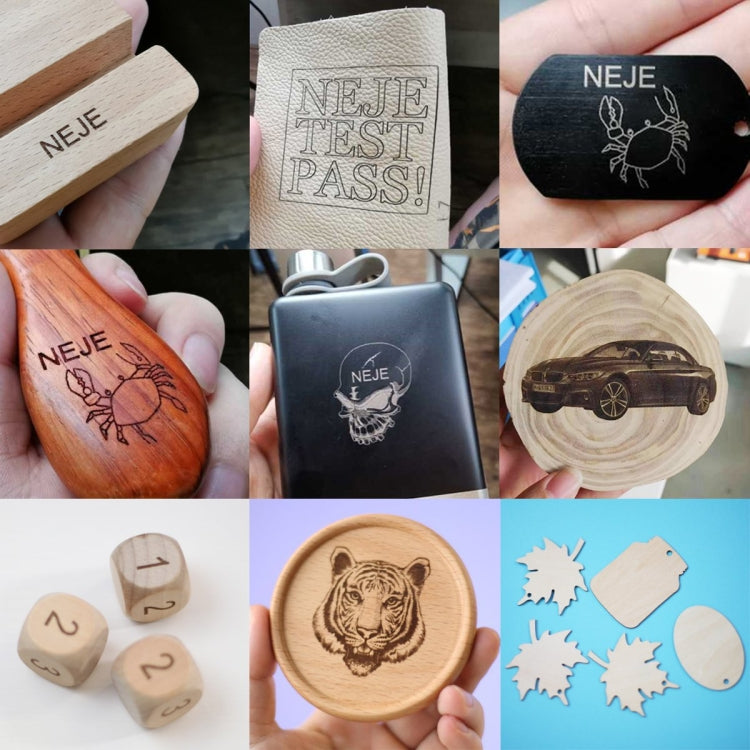 NEJE MASTER 3 Laser Engraver with N30610 Laser Module, MASTER 3 with N30610 (EU Plug), MASTER 3 with N30610 (US Plug)