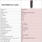 NEJE MASTER 3 Laser Engraver with N30820 Laser Module, MASTER 3 with N30820 (EU Plug), MASTER 3 with N30820 (US Plug)