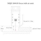 NEJE MASTER 3 Plus Laser Engraver with A40630 Laser Module, MASTER 3 Plus with A40630 (EU Plug), MASTER 3 Plus with A40630 (US Plug)