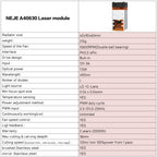 NEJE MASTER 3 Plus Laser Engraver with A40630 Laser Module, MASTER 3 Plus with A40630 (EU Plug), MASTER 3 Plus with A40630 (US Plug)