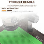 BAKU BA-696 2 in 1 Microscope Maintenance Insulation Pad, BA-696