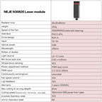 NEJE N30820 5.5W 450nm Laser Engraver Module Kits, N30820