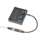 TC194BUXK108-03 3.5mm TRS Male to XLR 3pin Male Microphone Audio Cable, Length: 30cm, 3.5mm M to XLR M