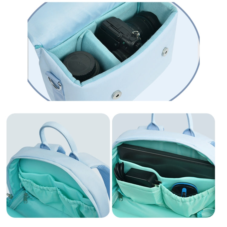 Cwatcun D75 Camera Backpacks Large Shockproof Cameras Lens Bags, 37 x 30 x 17cm, 42 x 30 x 17cm