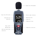 SmartSensor dB Decibel Detector Audio Tester, ST9604, AS804