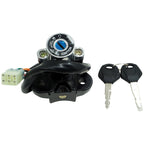 Motorcycle Ignition Switch Key Electric Door Lock For GSXR600 7500 GSF600 1200, Motorcycle Ignition Switch