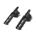 For BMW R1250GS R1200 GS ADV Motorcycle 22-25mm Front Folding Foot Pegs Footrests Clamps