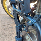 For BMW R1250GS R1200 GS ADV Motorcycle 22-25mm Front Folding Foot Pegs Footrests Clamps