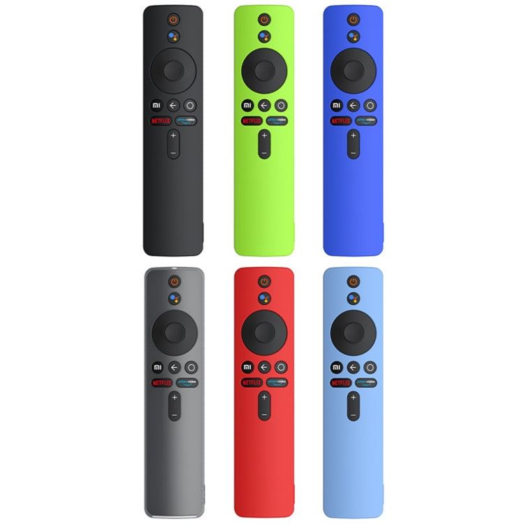Solid Color Silicone Protective Cover, For Xiaomi MiBox S Black, For Xiaomi MiBox S Red, For Xiaomi MiBox S Dark Blue, For Xiaomi MiBox S Sky Blue, For Xiaomi MiBox S Green, For Xiaomi MiBox S Transparent
