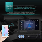 9601 7 inch Car Retractable MP5 Player Supports Bluetooth Hand-free Calling Reverse, 9601