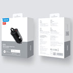 ROCK C13-F H18 Mini Portable Dual Port USB + USB-C / Type-C Car Fast Charger, C13-F H18 Mini
