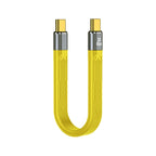 100W 10Gbps USB-C/Type-C to USB-C/Type-C FPC Flexible Data Cable, Length: 13.8cm, 10Gbps USB-C/Type-C to USB-C/Type-C