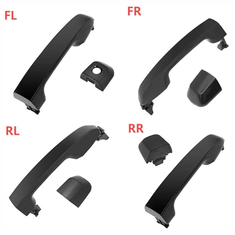 For Toyota Land Cruiser Prado 2007-2011 4 in 1 Car Chrome Outside Door Handle 69211-60090, For Toyota Land Cruiser Prado