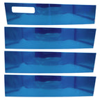 For Ford F-150 2015-2019 Car Door Window Stainless Steel Chrome Decoration Strip, For Ford F-150 2015-2019