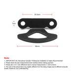 4 in 1 For Ford F-150 Truck Internal Tie Hook Mounting Bracket, For Ford F-150