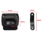 For UTV / Pickup Truck / ATV Electric Winch Relay Heavy Duty Solenoid Contactor with Rocker Arm & Switch, Winch Relay with Rocker Arm & Switch