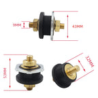 1 Pair Car Battery Charger Studs Battery Terminal Connectors, 1 Pair
