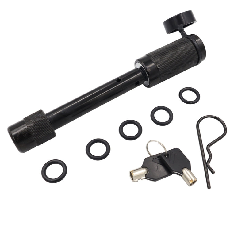 5/8 inch Tow Hitch Ball Bar Trailer Coupler Lock Pin Heavy Duty with 2 inch Muffler Pad, with 2 inch Muffler Pad