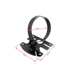 Car 52mm Adjustable Iron Instrument Frame, Instrument Frame