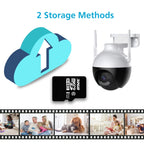 A18 8MP HD Wireless WiFi Smart Surveillance Camera, Specification:AU Plug, EU Plug, US Plug, UK Plug, AU Plug