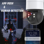 T34 2MP HD IP66 Waterproof Wireless WiFi Solar Camera, T34 White, T34 Black