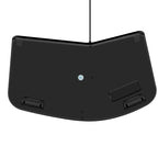 390B 87-key Ergonomic Split Wired Keyboard