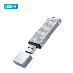ORICO USB3.2 Gen1 USB Flash Drive, Read 260MB/s, Write 15MB/s, 32GB USB A, 32GB Type-C, 64GB USB A, 64GB Type-C, 128GB USB A, 128GB Type-C, 256GB USB A, 256GB Type-C