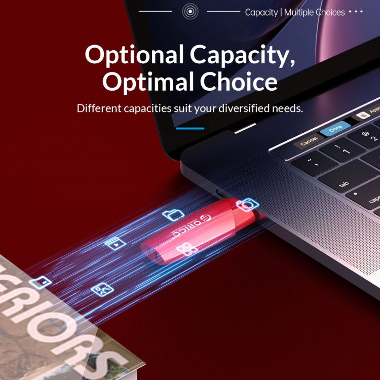 ORCIO USB2.0 U Disk Drive, Read: 10MB/s, Write: 3MB/s, 4G, 8G