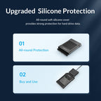 ORICO UTS1 Type-C / USB-C USB 3.0 2.5-inch SATA HDD Adapter with Silicone Case, 0.3m, 0.5m, 1m