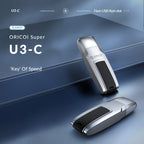 ORICO USB Flash Drive, Read: 260MB/s, Write: 70MB/s, 32GB USB-A, 32GB Type-C, 64GB USB-A, 64GB Type-C, 128GB USB-A, 128GB Type-C, 256GB USB-A, 256GB Type-C