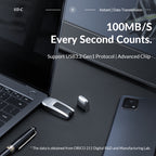 ORICO USB Flash Drive, Read: 260MB/s, Write: 70MB/s, 32GB USB-A, 32GB Type-C, 64GB USB-A, 64GB Type-C, 128GB USB-A, 128GB Type-C, 256GB USB-A, 256GB Type-C