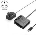 ORICO UTS1 Type-C / USB-C USB 3.0 2.5-inch SATA HDD Adapter with 12V 2A Power Adapter, 0.3m, 0.5m, 1m