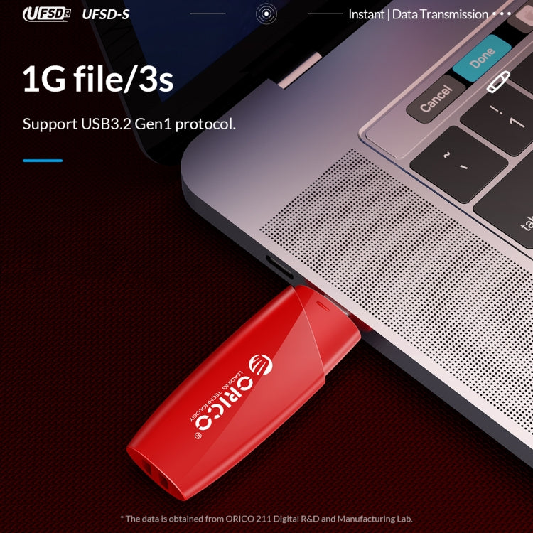 ORICO UFS Flash Drive, Read: 450MB/s, Write: 350MB/s, 64GB USB-A, 64GB Type-C, 128GB USB-A, 128GB Type-C, 256GB USB-A, 256GB Type-C, 512GB USB-A, 512GB Type-C