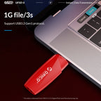 ORICO UFS Flash Drive, Read: 450MB/s, Write: 350MB/s, 64GB USB-A, 64GB Type-C, 128GB USB-A, 128GB Type-C, 256GB USB-A, 256GB Type-C, 512GB USB-A, 512GB Type-C