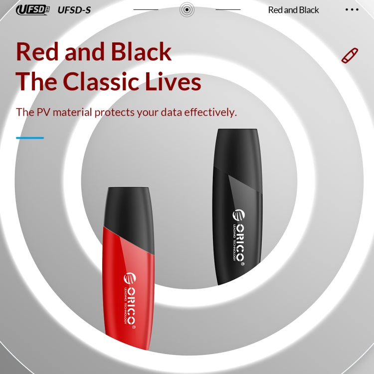 ORICO UFS Flash Drive, Read: 450MB/s, Write: 350MB/s, 64GB USB-A, 64GB Type-C, 128GB USB-A, 128GB Type-C, 256GB USB-A, 256GB Type-C, 512GB USB-A, 512GB Type-C