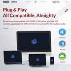ORICO UFS Flash Drive, Read: 450MB/s, Write: 350MB/s, 64GB USB-A, 64GB Type-C, 128GB USB-A, 128GB Type-C, 256GB USB-A, 256GB Type-C, 512GB USB-A, 512GB Type-C