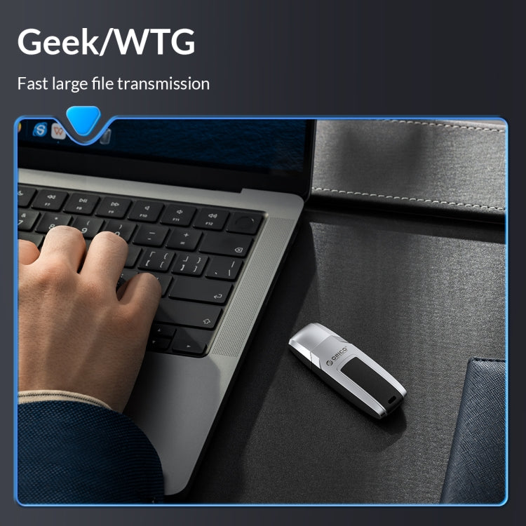 ORICO UFS Flash Drive, Read: 411MB/s, Write: 350MB/s, 64GB USB-A, 64GB Type-C, 128GB USB-A, 128GB Type-C, 256GB USB-A, 256GB Type-C, 512GB USB-A, 512GB Type-C